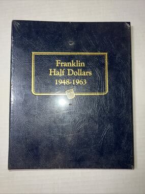 U.S. Franklin Half Dollars: 1948-1963 - Whitman Classic Coin Album 9126